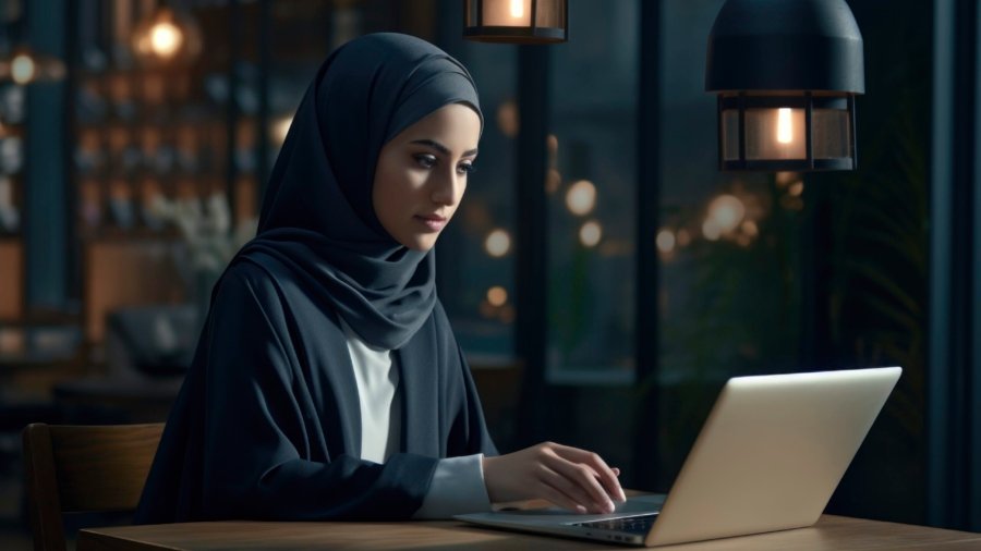 medium-shot-islamic-woman-lifestyle